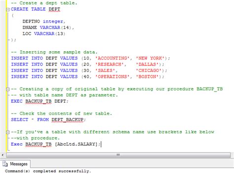 lanname = 'internal' then p. . How to copy stored procedure from one database to another in mysql